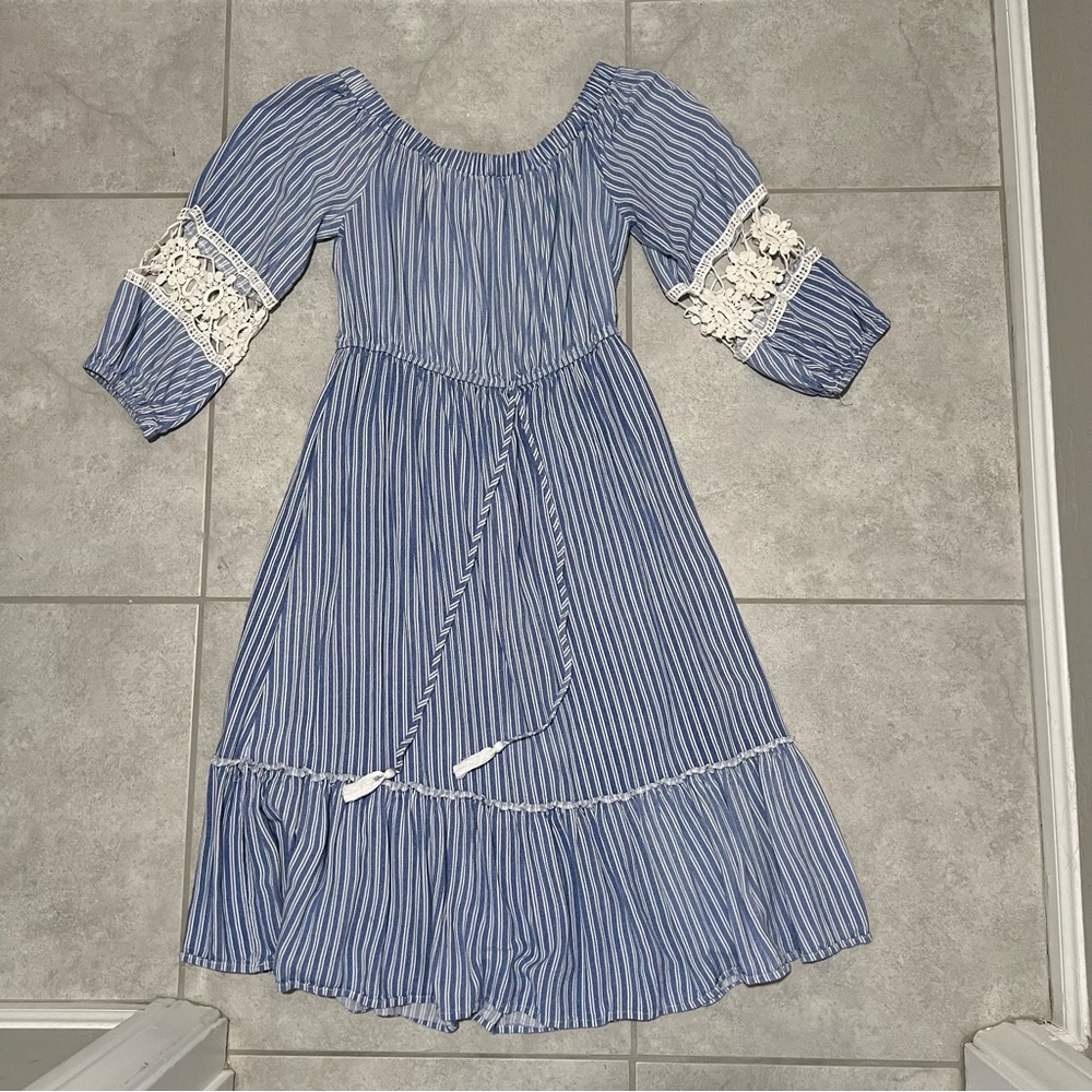 Lapis dress by Anthropologie